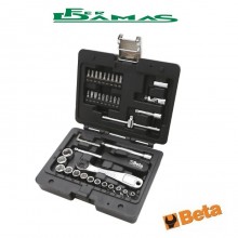 ASSORTIMENTO 1/4" CHIAVI A BUSSOLA - INSERTI BIT - BRUGOLE - ACCESSORI